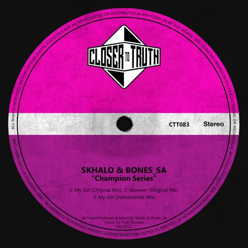 Skhalo, Bones SA - Champion Series [CTT083]